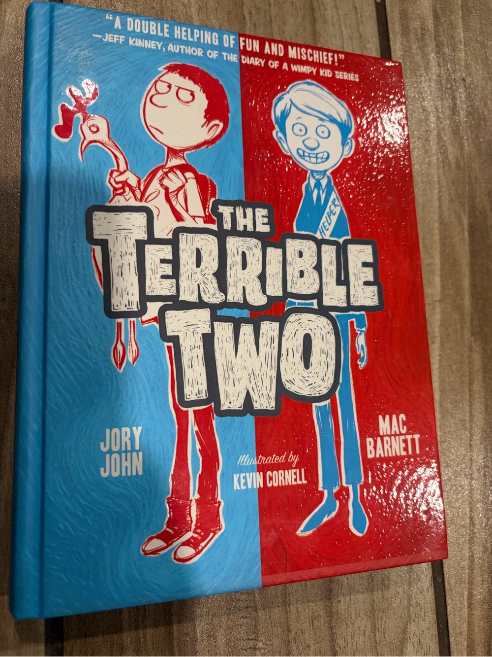 The Terrible Two Hardcover Book - Good Condition
